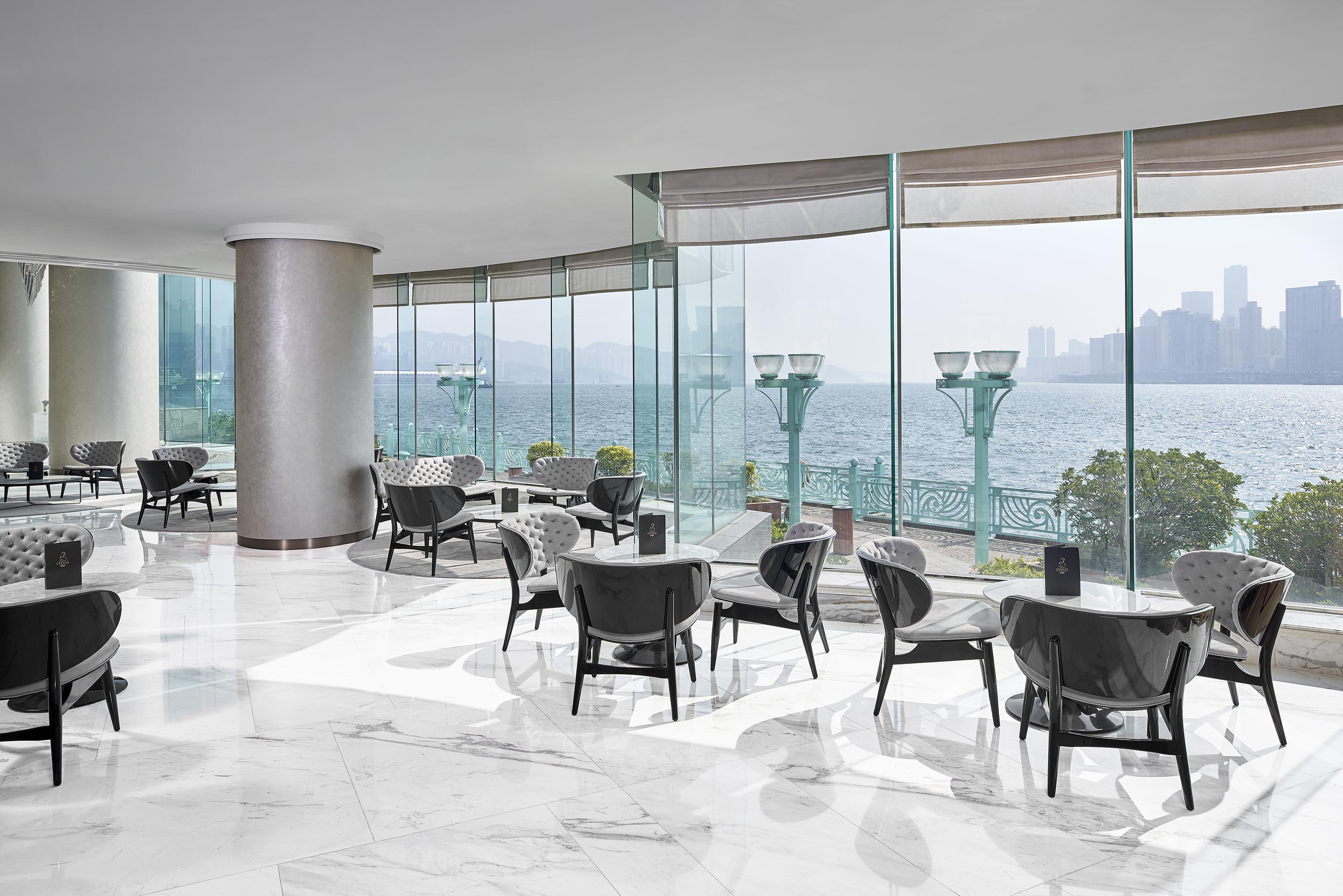Harbour Grand Kowloon Hong Kong Exterior foto The Lounge at the Westin Hong Kong