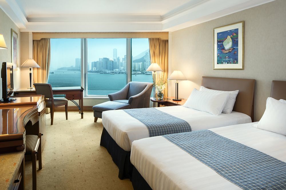 Harbour Grand Kowloon Hong Kong Exterior foto A room at the hotel